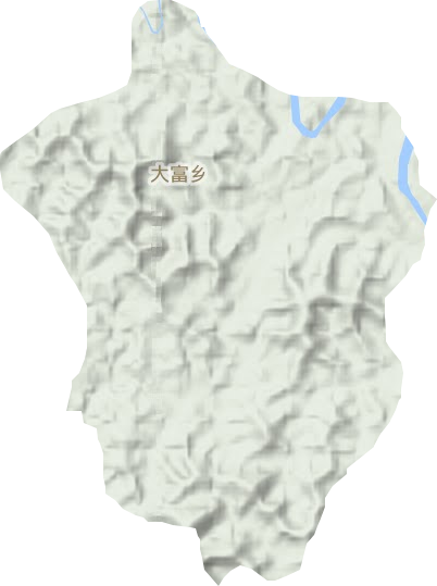 大富鄉地形圖