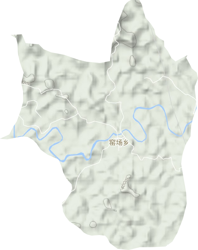 窯場鄉地形圖
