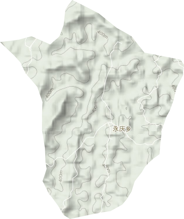 永慶鄉地形圖