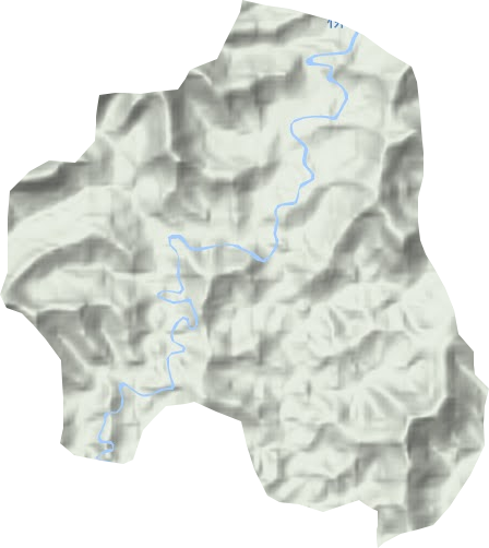 柳樹鄉地形圖