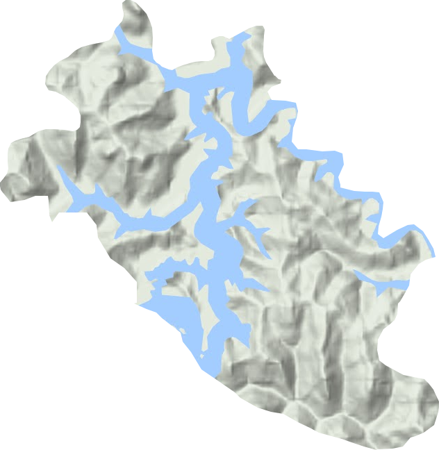 雙峰鄉地形圖