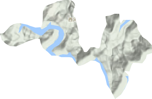 西河鄉地形圖