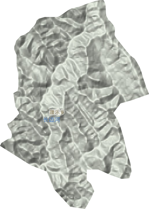 康樂鄉(xiāng)地形圖