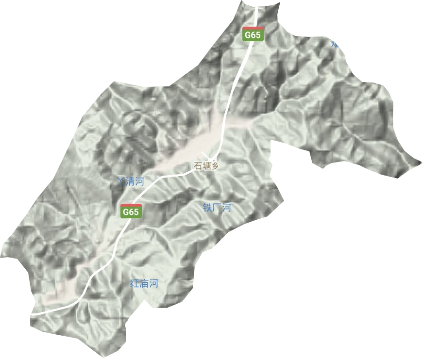 石塘鄉地形圖