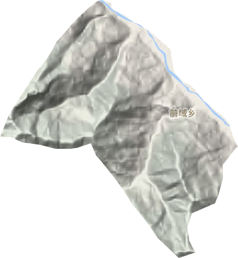 前域鄉地形圖