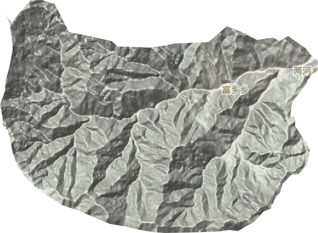 富鄉(xiāng)鄉(xiāng)地形圖
