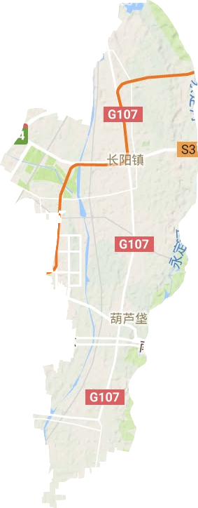 長陽鎮地形圖