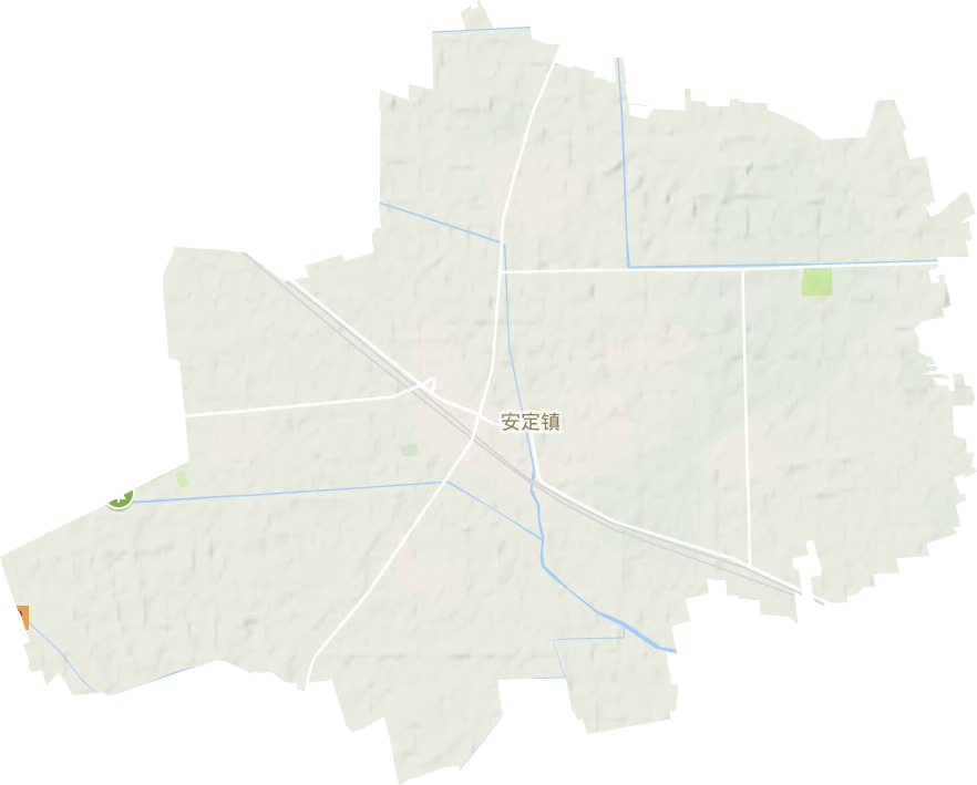 安定鎮地形圖