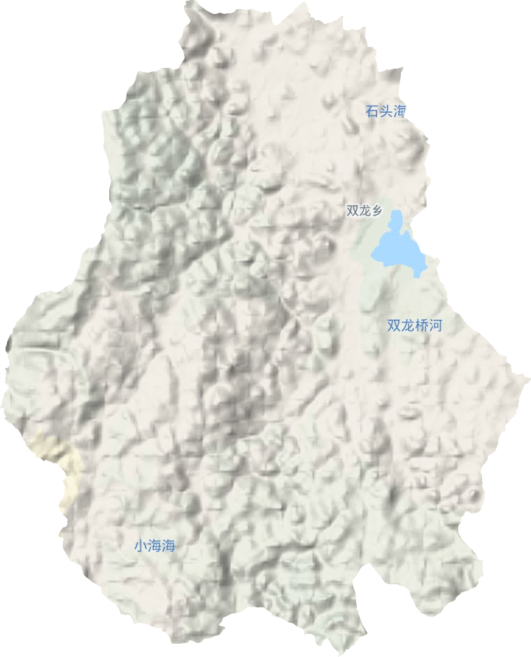 雙龍鄉(xiāng)地形圖