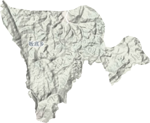 板底鄉(xiāng)地形圖