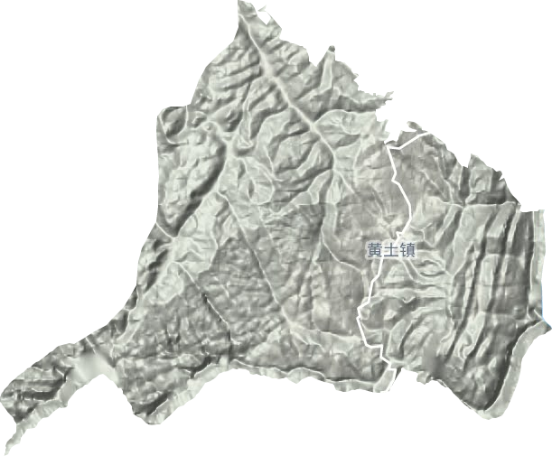 黃土鄉地形圖