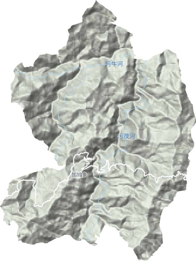 加鳩鄉地形圖