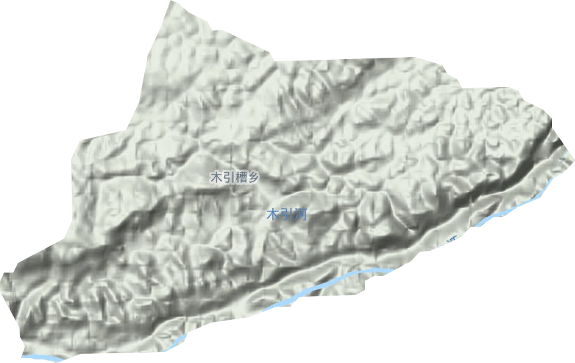 木引槽鄉地形圖