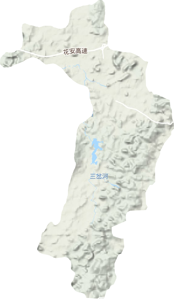 馬路鄉地形圖