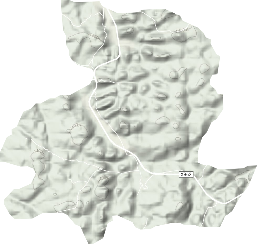 種獲鄉地形圖