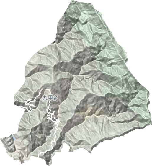 九甲鎮地形圖