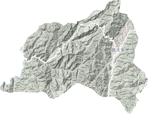 振太鎮地形圖