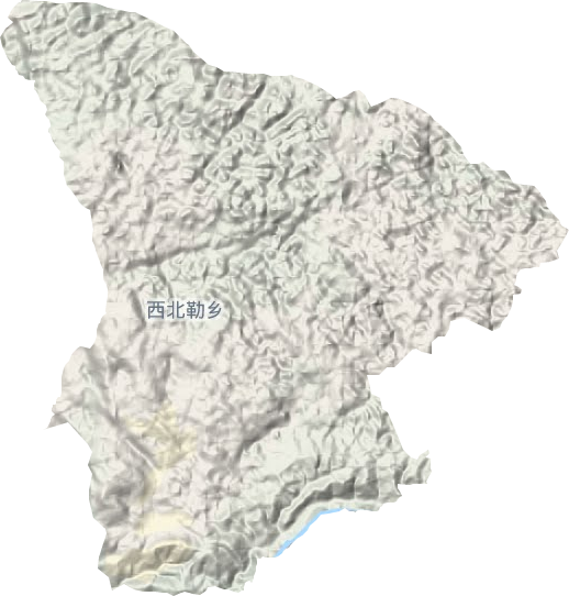 西北勒鄉地形圖