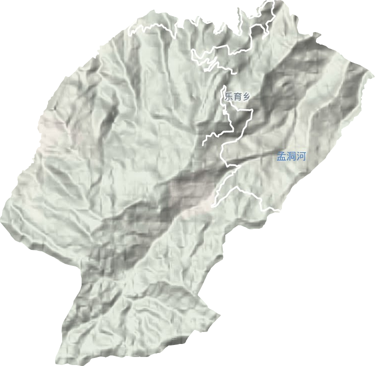 樂育鄉(xiāng)地形圖