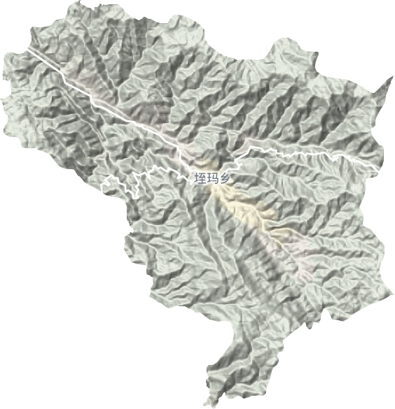 垤瑪鄉地形圖