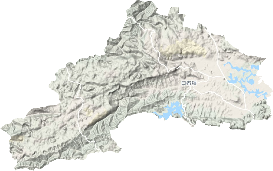曰者鎮(zhèn)地形圖
