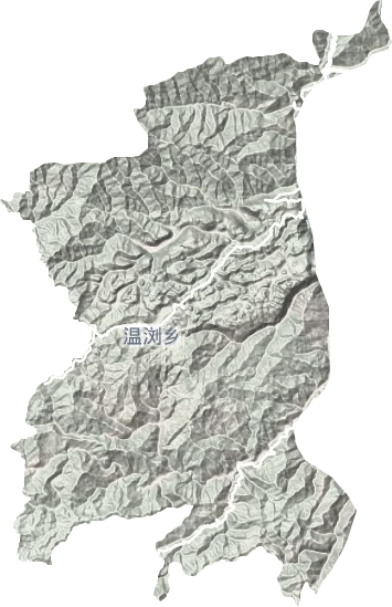 溫瀏鄉地形圖