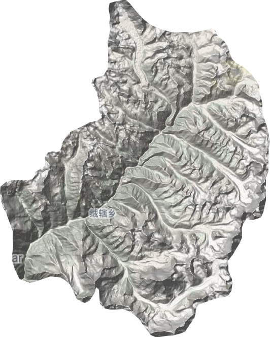絨轄鄉(xiāng)地形圖