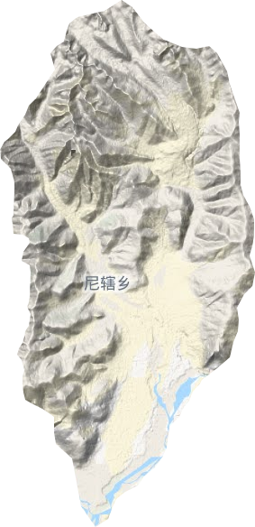 尼轄鄉地形圖