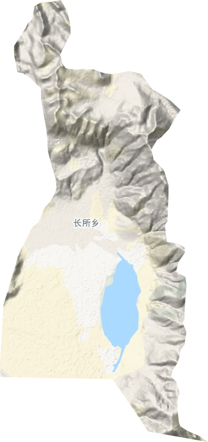 長所鄉地形圖