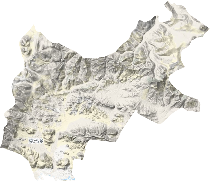 克瑪鄉地形圖
