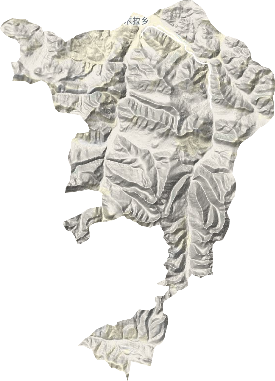 木拉鄉(xiāng)地形圖