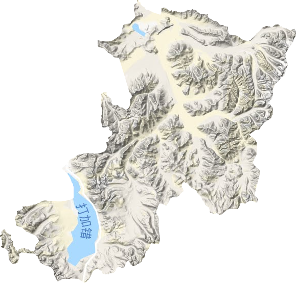 如薩鄉地形圖
