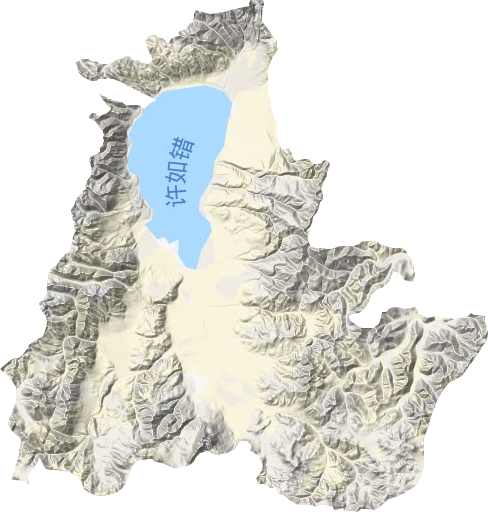 查孜鄉地形圖