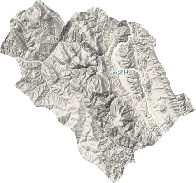 莫洛鎮地形圖