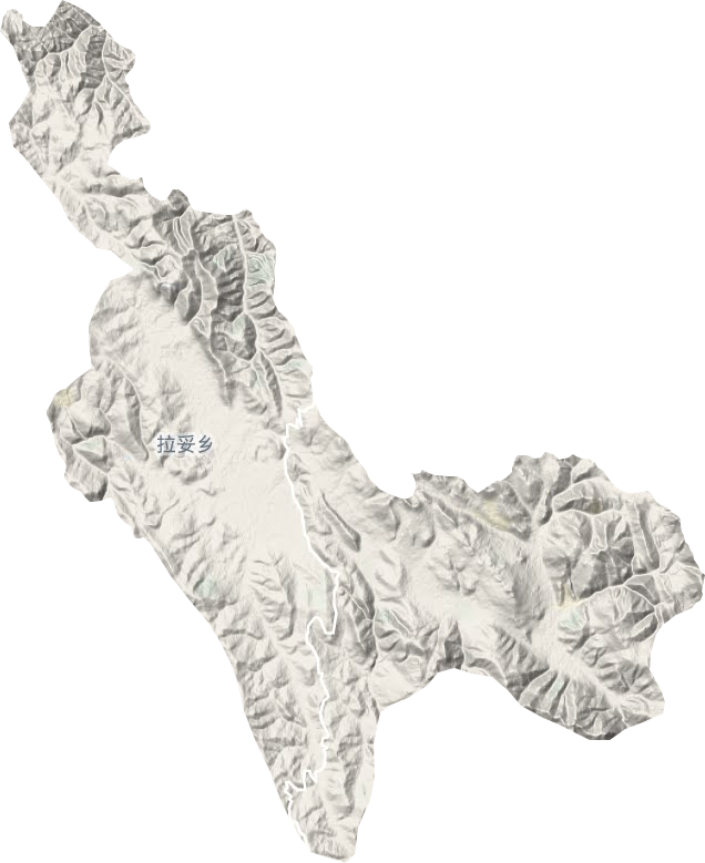 拉妥鄉(xiāng)地形圖