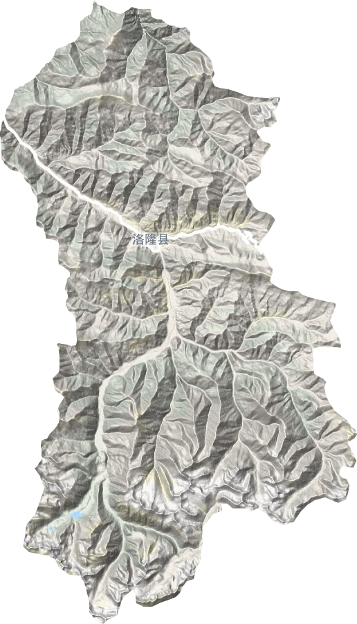 孜托鎮地形圖