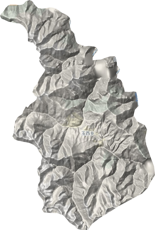 玉西鄉地形圖