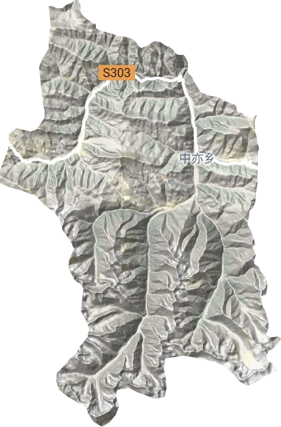 中亦鄉地形圖