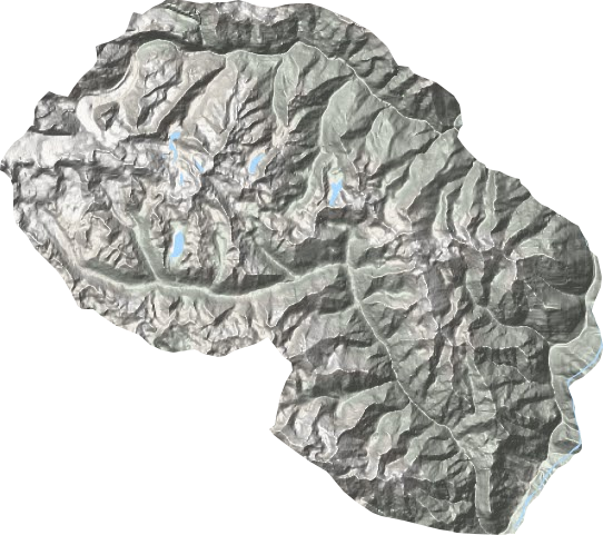 拉郊鄉(xiāng)地形圖