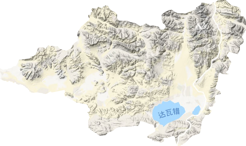 達(dá)雄鄉(xiāng)地形圖