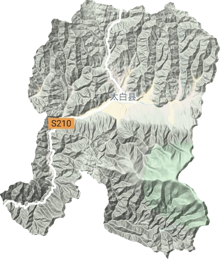 咀頭鎮地形圖