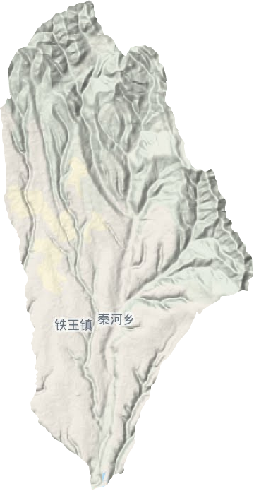 鐵王鎮地形圖