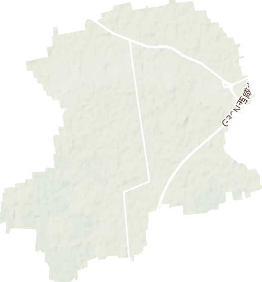 店張街道地形圖