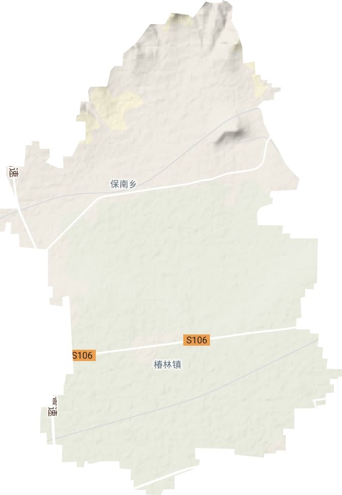 椿林鎮地形圖