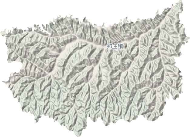 鄭莊鎮(zhèn)地形圖