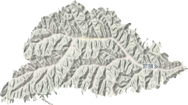 郭旗鄉地形圖