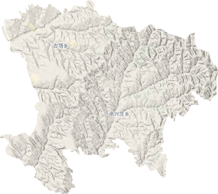 古塔鄉地形圖