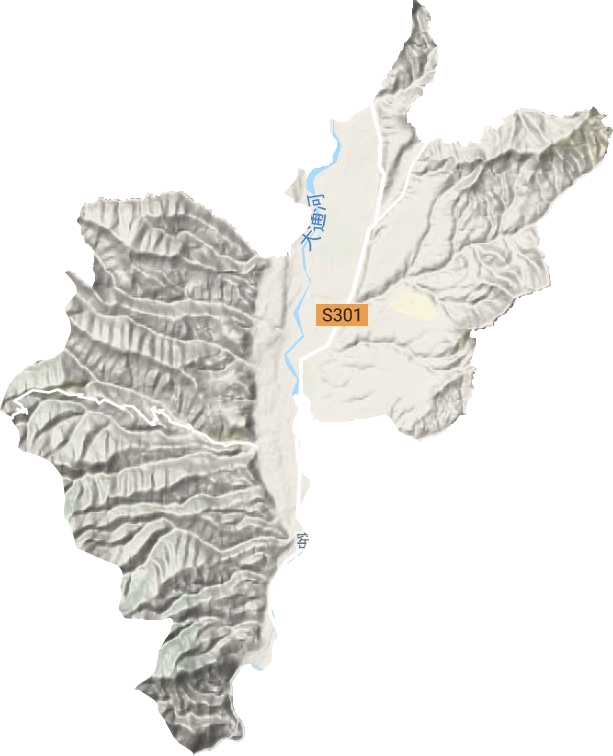 河橋鎮地形圖