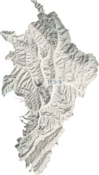 民樂鄉地形圖