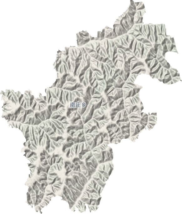 南莊鄉地形圖